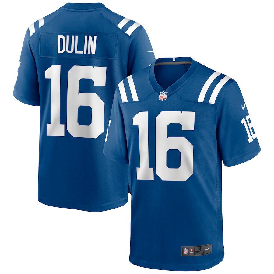 Men Indianapolis Colts #16 Ashton Dulin Nike Royal Game NFL Jersey->indianapolis colts->NFL Jersey